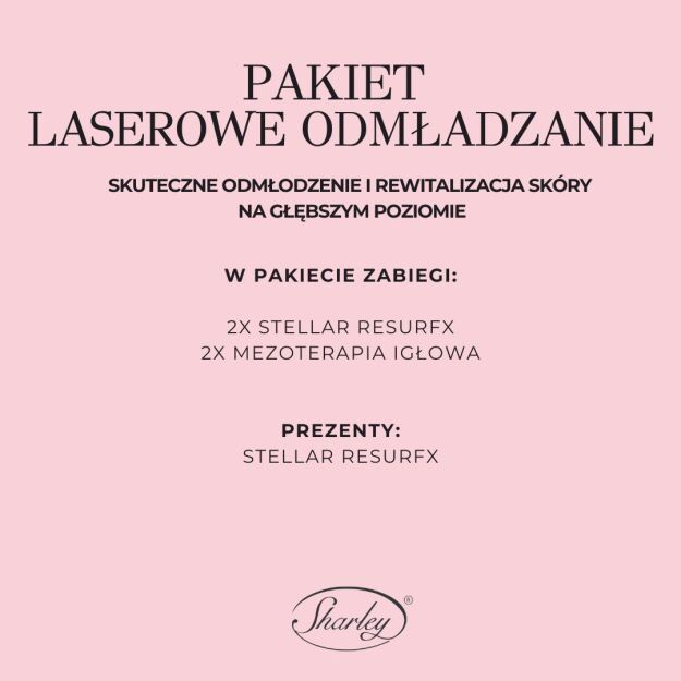 Pakiet Laserowe odmładzanie