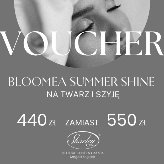 Bloomea Summer Shine na twarz i szyję -20% (440 zł zamiast 550 zł)