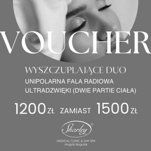 Wyszczuplający duet: Unipolarna fala radiowa i ultradźwięki -20% (1200 zamiast 1500 zł); 60 min, max. dwie partie ciała