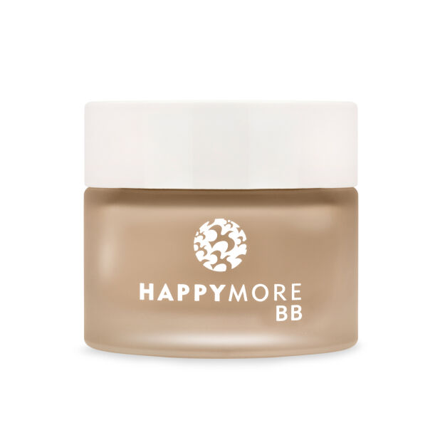 HAPPYMORE BB - Makeup i krem 2 w 1 50ml odcień naturalny