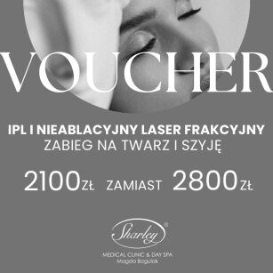 Synergia światła: IPL i laser frakcyjny nieablacyjny na twarz i szyję (2100 zamiast 2800 zł)