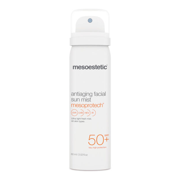 Mesoprotech Antiaging Facial Sun Mist Mgiełka Do Twarzy SPF 50+ 60ml